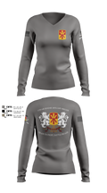 Bravo 1-43 Women's Long Sleeve V-neck Shirt - 3