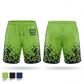 Athletic Shorts With Pockets, Green Bean Elite, Men's Basketball, Teamtime, Team time, sublimation, custom sports apparel, team uniforms, spirit wear, spiritwear, sports uniforms, custom shirts, team store, custom team store, fundraiser sports, apparel fundraiser