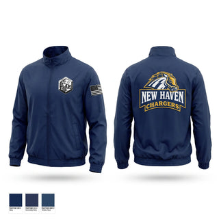 Windbreaker, American Criminal Justice Association, Police, Teamtime, Team time, sublimation, custom sports apparel, team uniforms, spirit wear, spiritwear, sports uniforms, custom shirts, team store, custom team store, fundraiser sports, apparel fundraiser
