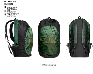 Gear Bag, LOBC, Men's Basketball, Teamtime, Team time, sublimation, custom sports apparel, team uniforms, spirit wear, spiritwear, sports uniforms, custom shirts, team store, custom team store, fundraiser sports, apparel fundraiser