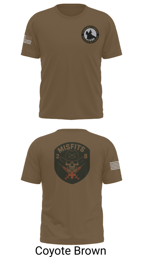 Short Sleeve Performance Shirt, 2-8 Cav, HHC, Medic Platoon, , Teamtime, Team time, sublimation, custom sports apparel, team uniforms, spirit wear, spiritwear, sports uniforms, custom shirts, team store, custom team store, fundraiser sports, apparel fundraiser