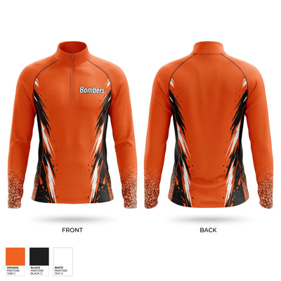 Bombers Quarter Zip Jacket - 1