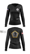 HRC G3 Women's Long Sleeve V-neck Shirt - 12