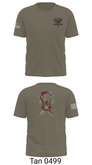 Old School Cotton Feel Shirt, 4-9 CAV, RONIN PLT, Army, Teamtime, Team time, sublimation, custom sports apparel, team uniforms, spirit wear, spiritwear, sports uniforms, custom shirts, team store, custom team store, fundraiser sports, apparel fundraiser