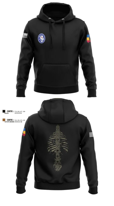 1st BN 515th RTI 17257625 Hoodie - 9
