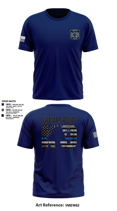 Swatara K9 68594895 Short Sleeve Performance Shirt - 4