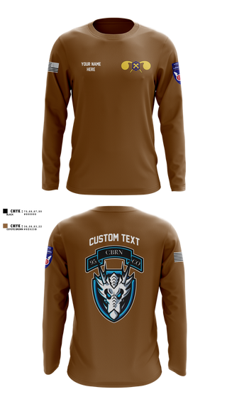 Long Sleeve Performance Shirt, , Army, Teamtime, Team time, sublimation, custom sports apparel, team uniforms, spirit wear, spiritwear, sports uniforms, custom shirts, team store, custom team store, fundraiser sports, apparel fundraiser