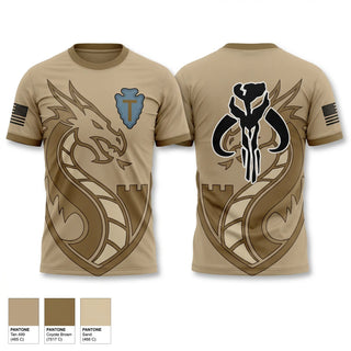 Old School Cotton Feel Shirt, A Co 172 BEB, National Guard, Teamtime, Team time, sublimation, custom sports apparel, team uniforms, spirit wear, spiritwear, sports uniforms, custom shirts, team store, custom team store, fundraiser sports, apparel fundraiser