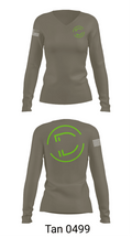 Doctor HVAC 69666934 Women's Long Sleeve V-neck Shirt - 11
