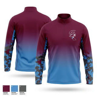 Quarter Zip Jacket, Saint Joseph-Ogden High School Soccer, Men's Soccer, Teamtime, Team time, sublimation, custom sports apparel, team uniforms, spirit wear, spiritwear, sports uniforms, custom shirts, team store, custom team store, fundraiser sports, apparel fundraiser