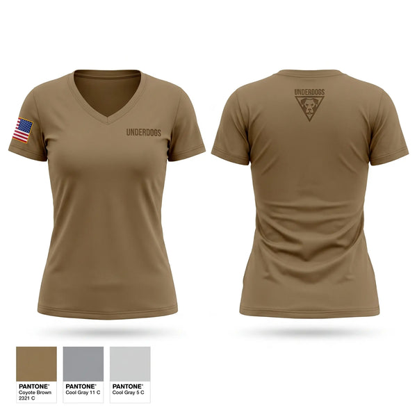 Womens Short Sleeve Vneck Shirt, 156 ESB C co 2nd Platoon, National Guard, Teamtime, Team time, sublimation, custom sports apparel, team uniforms, spirit wear, spiritwear, sports uniforms, custom shirts, team store, custom team store, fundraiser sports, apparel fundraiser