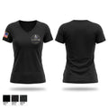 SAC Police Instructor Women's Short Sleeve V-neck Shirt - 1