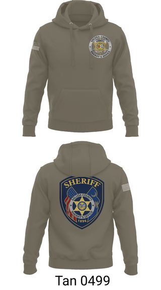 Hoodie, Saluda County Sheriff's Office, Police, Teamtime, Team time, sublimation, custom sports apparel, team uniforms, spirit wear, spiritwear, sports uniforms, custom shirts, team store, custom team store, fundraiser sports, apparel fundraiser