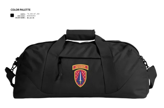 Duffle Bag, 6/54th SFAB, National Guard, Teamtime, Team time, sublimation, custom sports apparel, team uniforms, spirit wear, spiritwear, sports uniforms, custom shirts, team store, custom team store, fundraiser sports, apparel fundraiser