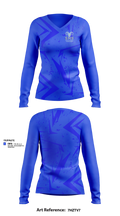 Seabrook Middle School Soccer 93548407 Women's Long Sleeve V-neck Shirt - 41