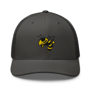 Wynne Yellowjackets 3239649 Retro Trucker Hat | Yupoong 6606