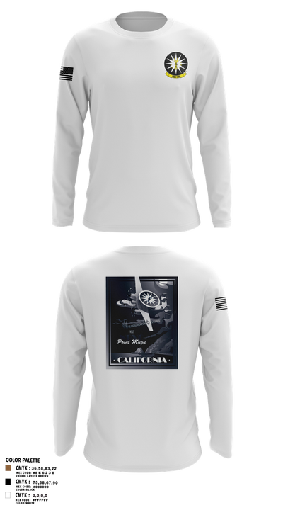 SUNKINGS 4465091 Long Sleeve Performance Shirt 2