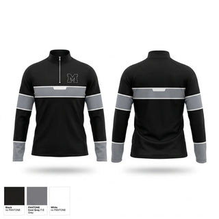 Quarter Zip Jacket, Meriden, Men's Lacrosse, Teamtime, Team time, sublimation, custom sports apparel, team uniforms, spirit wear, spiritwear, sports uniforms, custom shirts, team store, custom team store, fundraiser sports, apparel fundraiser