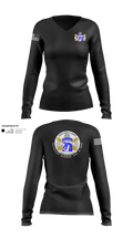XVIII Airborne Corps G34 FIRES 87629681 Women's Long Sleeve V-neck Shirt - 20