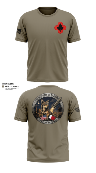 Old School Cotton Feel Shirt, 143rd RSG (Bahrain), National Guard, Teamtime, Team time, sublimation, custom sports apparel, team uniforms, spirit wear, spiritwear, sports uniforms, custom shirts, team store, custom team store, fundraiser sports, apparel fundraiser