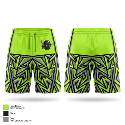 Atlanta Ged Sox Athletic Shorts With Pockets - 1