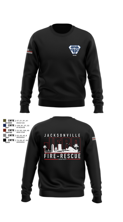 JFRD Critical Care Team 81495664 Crew Neck Sweatshirt - 6
