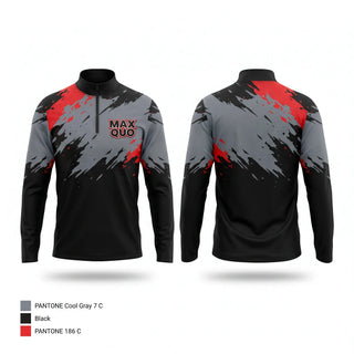 Quarter Zip Jacket, Maximum Quotient Track Club, Track & Field, Teamtime, Team time, sublimation, custom sports apparel, team uniforms, spirit wear, spiritwear, sports uniforms, custom shirts, team store, custom team store, fundraiser sports, apparel fundraiser