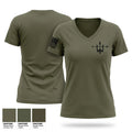 TRT Women's Short Sleeve V-neck Shirt - 1