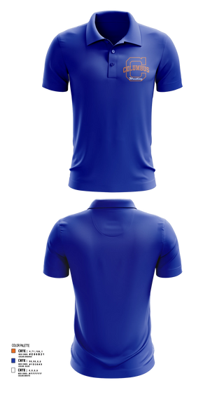 Short Sleeve Performance Polo, Columbus High School Wrestling, Wrestling, Teamtime, Team time, sublimation, custom sports apparel, team uniforms, spirit wear, spiritwear, sports uniforms, custom shirts, team store, custom team store, fundraiser sports, apparel fundraiser