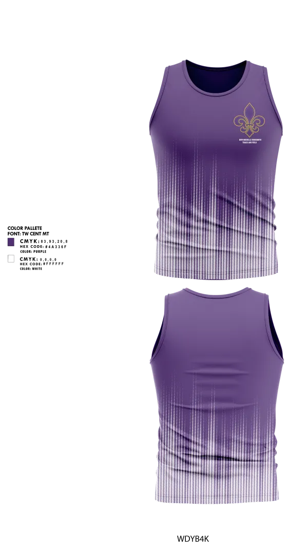 Tank Top, New Rochelle Huguenots Track & Field, Track & Field, Teamtime, Team time, sublimation, custom sports apparel, team uniforms, spirit wear, spiritwear, sports uniforms, custom shirts, team store, custom team store, fundraiser sports, apparel fundraiser