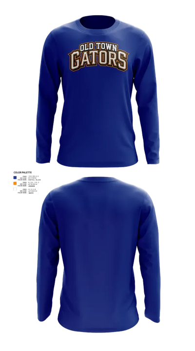 Old Town Gators 23622492 Long Sleeve Performance Shirt 1