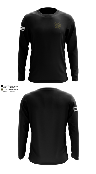 Pike County Sheriff’s Department 45157543 Long Sleeve Performance Shirt 100