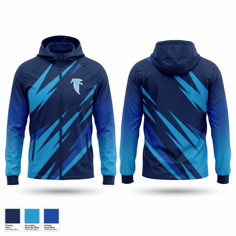 Windbreaker, West Rowan Falcons, Women's Basketball, Teamtime, Team time, sublimation, custom sports apparel, team uniforms, spirit wear, spiritwear, sports uniforms, custom shirts, team store, custom team store, fundraiser sports, apparel fundraiser