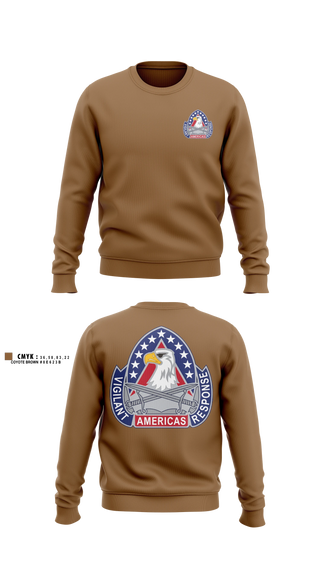 Crew Neck Sweatshirt, 410th Contracting Support Brigade, Army, Teamtime, Team time, sublimation, custom sports apparel, team uniforms, spirit wear, spiritwear, sports uniforms, custom shirts, team store, custom team store, fundraiser sports, apparel fundraiser