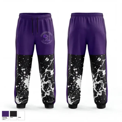 Sweatpants, Africentric Nubians, Track & Field, Teamtime, Team time, sublimation, custom sports apparel, team uniforms, spirit wear, spiritwear, sports uniforms, custom shirts, team store, custom team store, fundraiser sports, apparel fundraiser