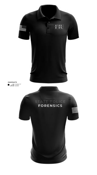 Short Sleeve Performance Polo, FORENSIC IDENTIFICATION UNIT, Police, Teamtime, Team time, sublimation, custom sports apparel, team uniforms, spirit wear, spiritwear, sports uniforms, custom shirts, team store, custom team store, fundraiser sports, apparel fundraiser
