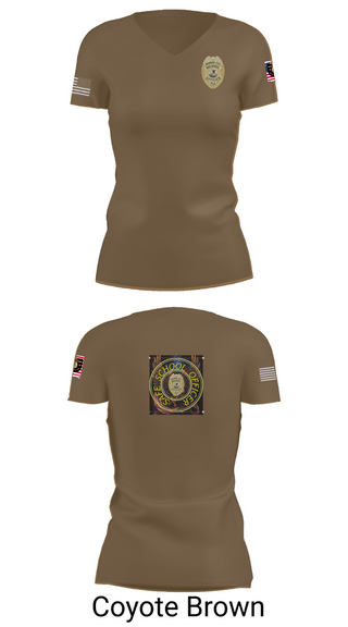 Womens Short Sleeve Vneck Shirt, School officer, , Teamtime, Team time, sublimation, custom sports apparel, team uniforms, spirit wear, spiritwear, sports uniforms, custom shirts, team store, custom team store, fundraiser sports, apparel fundraiser