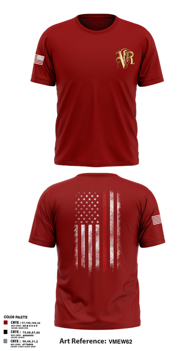 Venice Fire 82961861 Short Sleeve Performance Shirt - 1