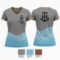 anchor hill 44451900 Women's Short Sleeve V-neck Shirt - 5