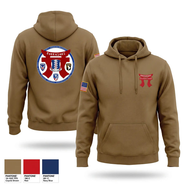 Hoodie, Rakkasans, Army, Teamtime, Team time, sublimation, custom sports apparel, team uniforms, spirit wear, spiritwear, sports uniforms, custom shirts, team store, custom team store, fundraiser sports, apparel fundraiser