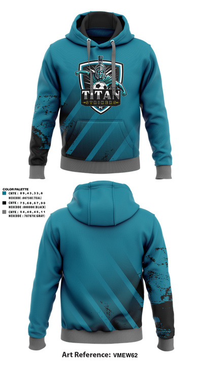 Titan Strikers FC 22139640 Hoodie - 1
