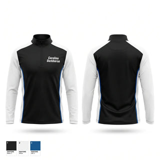 Quarter Zip Jacket, Carolina Darkhorse, Baseball, Teamtime, Team time, sublimation, custom sports apparel, team uniforms, spirit wear, spiritwear, sports uniforms, custom shirts, team store, custom team store, fundraiser sports, apparel fundraiser