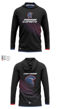 Samples - Doug Williams Long Sleeve Performance Shirt with hood - 2