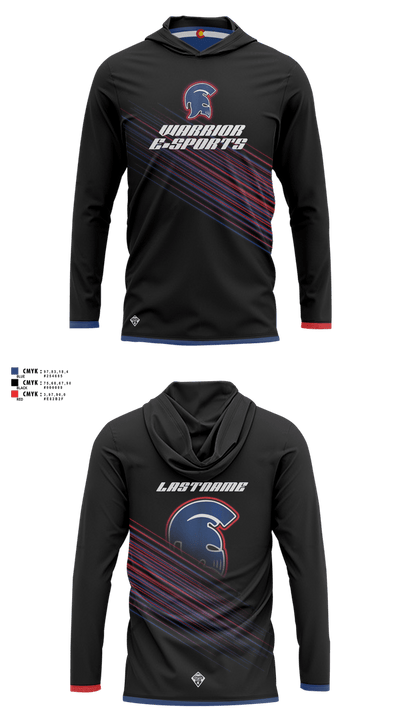 Samples - Doug Williams Long Sleeve Performance Shirt with hood - 2