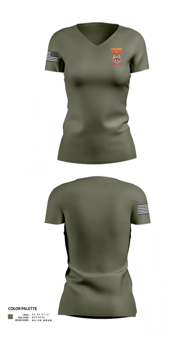 3d CCG Women's Short Sleeve V-neck Shirt - 20