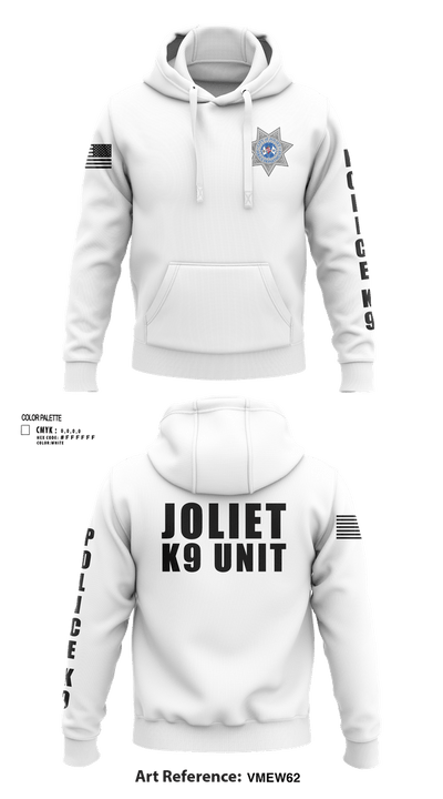 Joliet Police K-9 Unit 79217416 Hoodie - 11