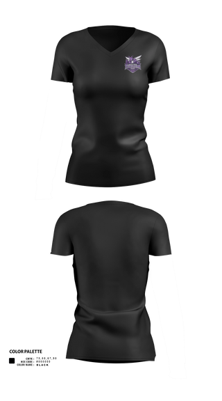 Womens Short Sleeve Vneck Shirt, North Shore Swarm Rugby, Rugby, Teamtime, Team time, sublimation, custom sports apparel, team uniforms, spirit wear, spiritwear, sports uniforms, custom shirts, team store, custom team store, fundraiser sports, apparel fundraiser