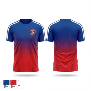 Short Sleeve Performance Shirt, Legacy FC, Men's Soccer, Teamtime, Team time, sublimation, custom sports apparel, team uniforms, spirit wear, spiritwear, sports uniforms, custom shirts, team store, custom team store, fundraiser sports, apparel fundraiser