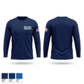 Onley Police Department Long Sleeve Performance Shirt - 1