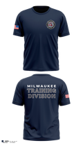Milwaukee Fire Department Training Division Old School Cotton Feel Shirt - 3